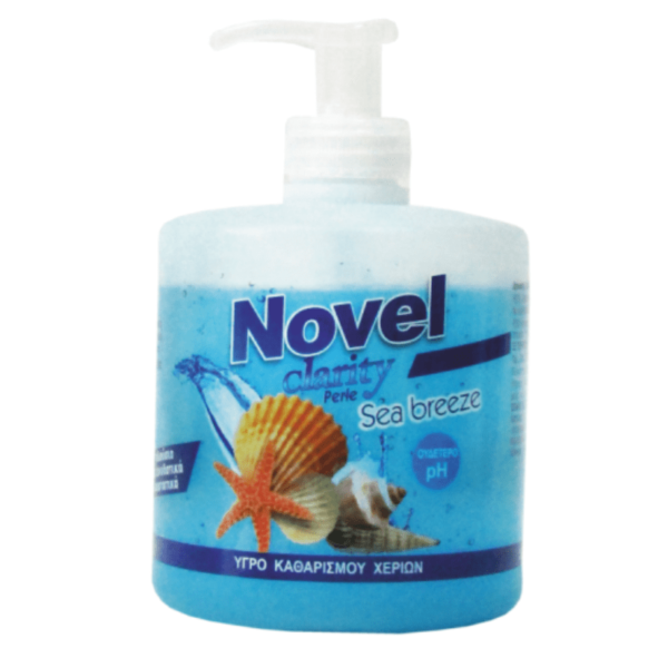 Novel Clarity Κρεμοσάπουνο με Αντλία Sea Breeze 500ml