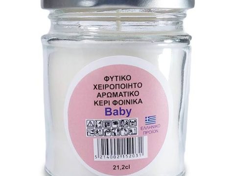 Candle n Art Φυτικό Αρωματικό Κερί baby powder2 220ml 1