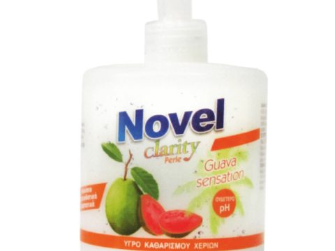 Novel Clarity Κρεμοσάπουνο με Αντλία Guava Sensation 500ml 1