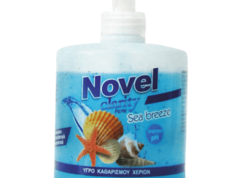 Novel Clarity Κρεμοσάπουνο με Αντλία Sea Breeze 500ml 1