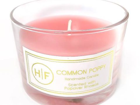 hf handmade candle common poppy 1