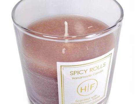 hf handmade candle spicy rolls big 1