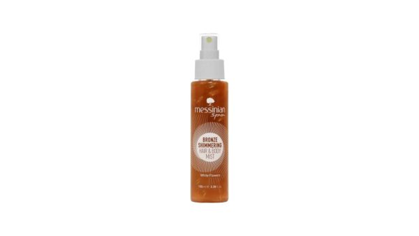 Messinian Spa Bronze Shimmering Hair & Body Mist Λευκά Άνθη 100 ml