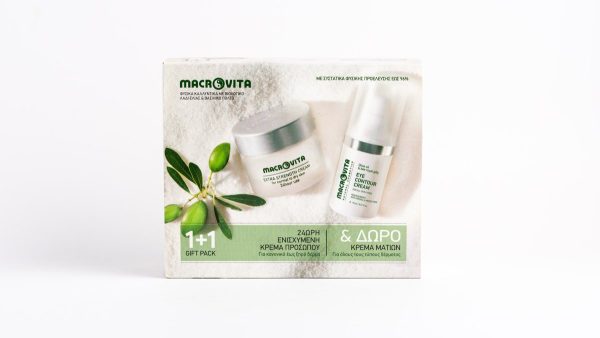 Κρέμα Προσώπου από Macrovita (Gift Pack) 40ml + 15ml