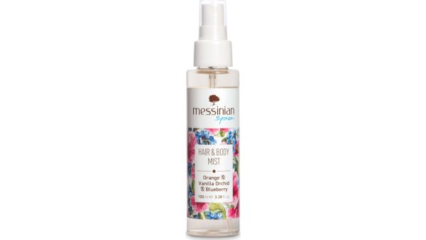 Messinian Spa Πορτοκάλι & Βανίλια Ορχιδέα & Μύρτιλο Hair & Body Mist 100 ml