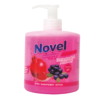 Novel-Clarity-Κρεμοσάπουνο-με-Αντλία-Pomegranate-Acai-Berry-500ml-1.png